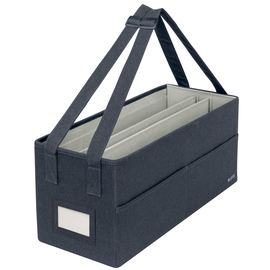 Hot Desking Tasche aus Stoff 46,5x20x21cm samtgrau Leitz 6444-00-89 Produktbild