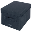 Aufbewahrungsbox 19x16x28,5cm aus Stoff samtgrau Leitz 6146-00-89 (PACK=2 STÜCK) Produktbild