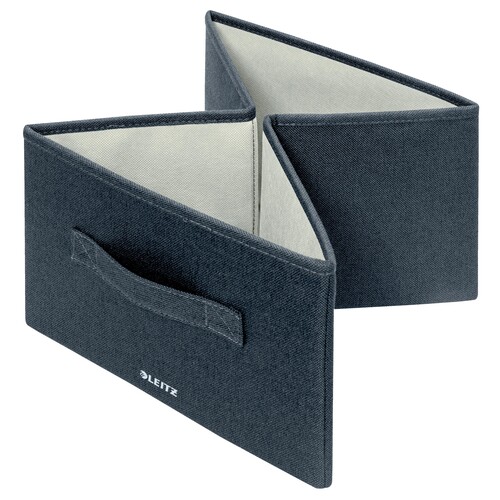 Aufbewahrungsbox 28,5x38x20,3cm aus Stoff samtgrau Leitz 6144-00-89 (PACK=2 STÜCK) Produktbild Additional View 1 L