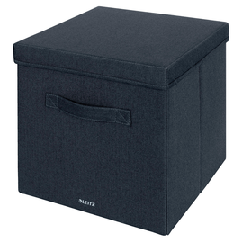 Aufbewahrungsbox 33x38x32,5cm aus Stoff samtgrau Leitz 6145-00-89 (PACK=2 STÜCK) Produktbild