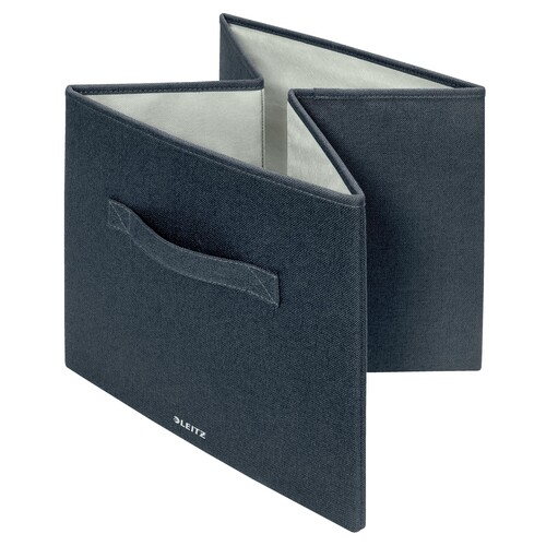 Aufbewahrungsbox 33x38x32,5cm aus Stoff samtgrau Leitz 6145-00-89 (PACK=2 STÜCK) Produktbild Additional View 2 L