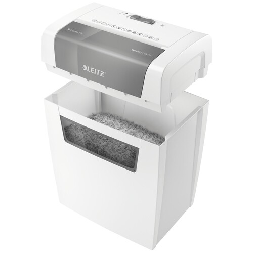 Aktenvernichter IQ Home P4 für 6Blatt 4x28mm Partikelschnitt Leitz 8034-00-00 (Sicherheitsstufe P-4) Produktbild Additional View 3 L