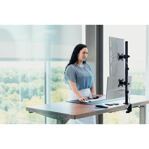 Monitorarm Dual Vertikal schwarz Kensington  K53802WW Produktbild Additional View 9 L