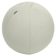 Sitzball Active 55cm Durchmesser mit Anti-Roll Funktion Stoff hellgrau  Leitz 6541-00-85 Produktbild