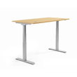Schreibtisch höhenverstellbar FLEX MODUL 180x80x60,5-125,5cm Design Buche Deskin T-Fuß Gestell 10346514 Produktbild