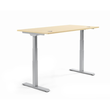 Schreibtisch höhenverstellbar FLEX MODUL 180x80x60,5-125,5cm Design Ahorn Deskin T-Fuß Gestell 10346515 Produktbild