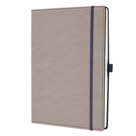 Notizbuch CONCEPTUM Design Casual punktkariert A4 187x280mm beige Sigel 194 Seiten Hardcover CO692 Produktbild