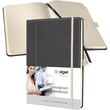 Notizbuch CONCEPTUM Design Casual punktkar. A4 187x280mm grau-weiß Sigel 194 Seiten Hardcover CO696 Produktbild Additional View 1 S