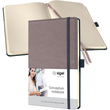 Notizbuch CONCEPTUM Design Casual punktkariert A5 135x203mm taupe Sigel 194 Seiten Hardcover CO691 Produktbild Additional View 1 S