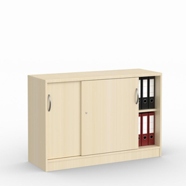 Schiebetürenschrank MULTI M 120x80,5x42cm Ahorn Deskin 10259009 Produktbild