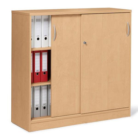 Schiebetürenschrank MULTI M 120x114,5x42cm Buche Deskin 10259006 Produktbild