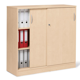 Schiebetürenschrank MULTI M 120x114,5x42cm Ahorn Deskin 10259010 Produktbild