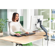 Monitorarm Ergo Single für 1 Monitor mit Tischklemme Leitz 6489-00-89 Produktbild Additional View 3 S