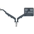 Monitor- und Laptoparm Ergo mit Tischklemme Leitz 6538-00-89 Produktbild Additional View 1 S