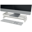Monitorständer Ergo 43,8x11,2x20,9cm höhenverstellbar hellgrau Leitz 6504-00-85 Produktbild Additional View 2 S