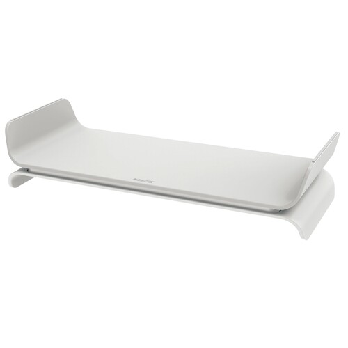 Monitorständer Ergo 43,8x11,2x20,9cm höhenverstellbar hellgrau Leitz 6504-00-85 Produktbild Additional View 1 L