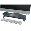 Monitorständer Ergo 43,8x11,2x20,9cm höhenverstellbar samtgrau Leitz 6504-00-89 Produktbild Additional View 2 S