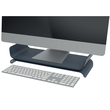 Monitorständer Ergo 43,8x11,2x20,9cm höhenverstellbar samtgrau Leitz 6504-00-89 Produktbild Additional View 3 S