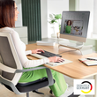 Monitorständer Ergo 43,8x11,2x20,9cm höhenverstellbar samtgrau Leitz 6504-00-89 Produktbild Additional View 6 S