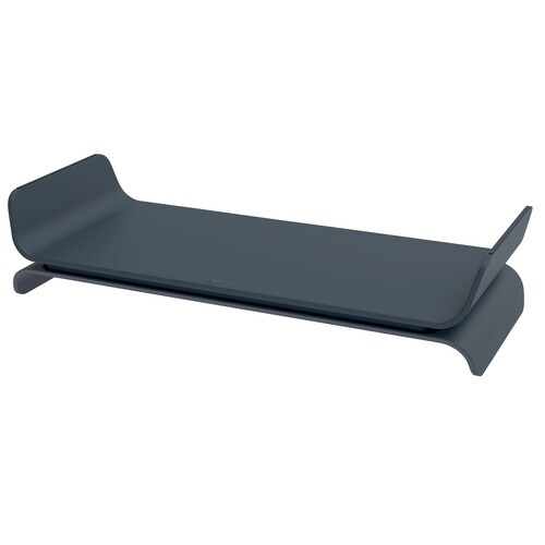 Monitorständer Ergo 43,8x11,2x20,9cm höhenverstellbar samtgrau Leitz 6504-00-89 Produktbild Additional View 1 L