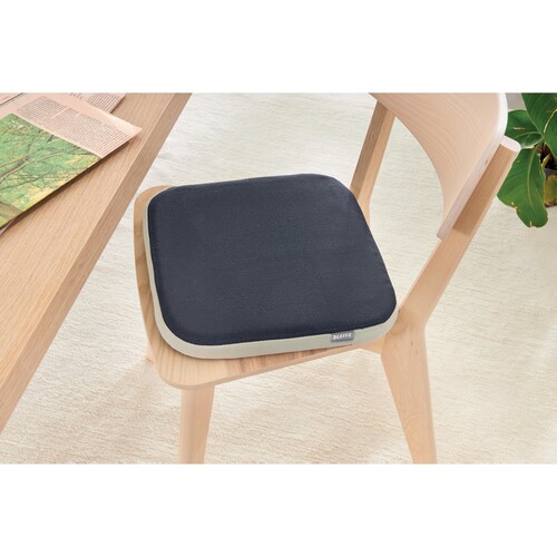 Sitzkissen Active Balance mit Stoffbezug 36,8x5,5x36,cm aufblasbar samtgrau Leitz 6540-00-89 Produktbild Additional View 7 L