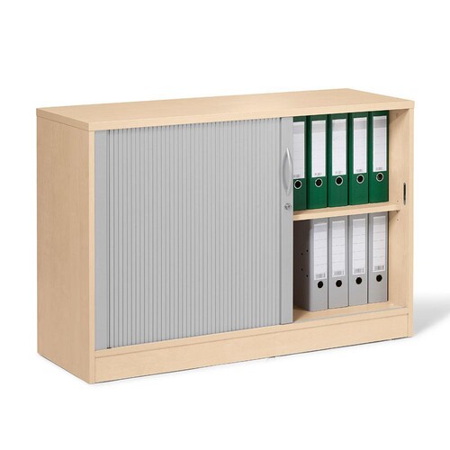Rollladenschrank MULTI M 120x80,5x42cm Dekor Ahorn Deskin 10259020 Produktbild Front View L