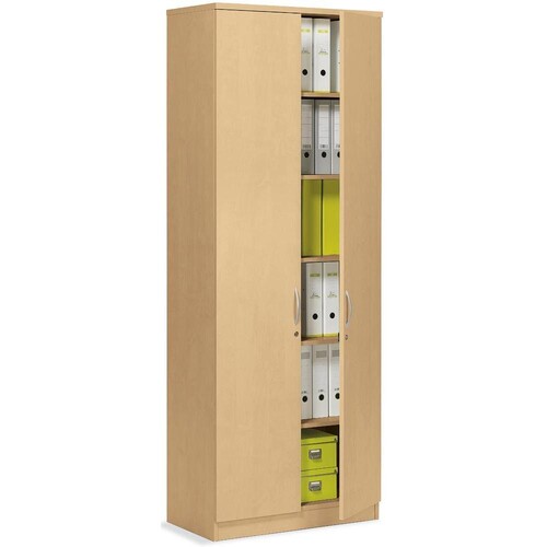 Flügeltürenschrank 80x220cm Korpus Buche Türen Buche Deskin 10269597 Produktbild Front View L