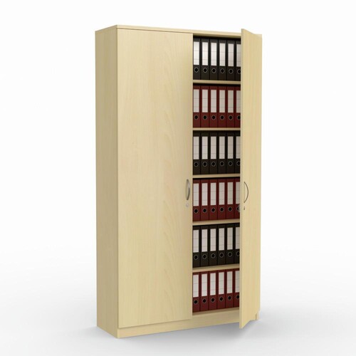 Flügeltürenschrank 120x220cm Korpus Buche Türen Buche Deskin 10272040 Produktbild Front View L