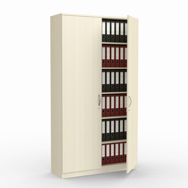 Flügeltürenschrank 120x220cm Korpus Ahorn Türen Ahorn Deskin 10272041 Produktbild
