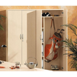 Garderobenschrank 80x183,5cm Korpus Ahorn Türen Ahorn Deskin 10258977 Produktbild