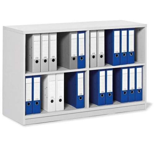 Regal Multi M 120x80,5cm lichtgrau Deskin 10259022 Produktbild Front View L