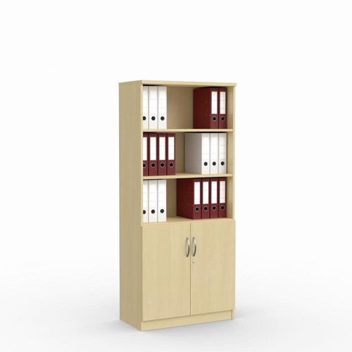 Regalschrank Multi M 80x183,5cm Buche Deskin 10258967 Produktbild Front View L