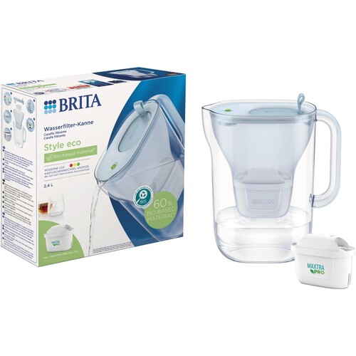 Wasserfilter Style eco Maxtra Pro 2,4L gletscherblau BRITA 086213 kaufen