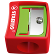 Dosenspitzer mit Behälter robust woody 3in1 rot Stabilo 4849/01-3 Produktbild Additional View 4 S
