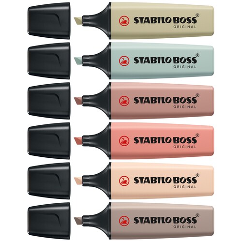 Textmarker Boss Original NatureCOLORS 2-5mm Keilspitze schlammgrün Stabilo 70/137 Produktbild Additional View 4 L
