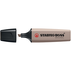 Textmarker Boss Original NatureCOLORS 2-5mm Keilspitze warmgrau Stabilo 70/193 Produktbild