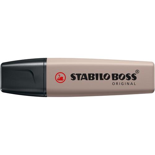 Textmarker Boss Original NatureCOLORS 2-5mm Keilspitze warmgrau Stabilo 70/193 Produktbild Additional View 1 L