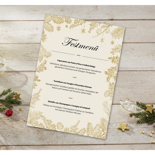 Weihnachts-Motiv-Papier A4 90g Golden Christmas Sigel DP422 (PACK=100 BLATT) Produktbild Additional View 3 L