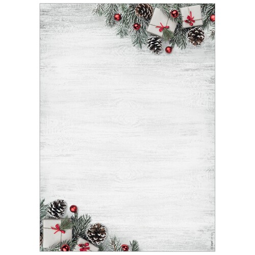 Weihnachts-Motiv-Papier A4 90g Scandinavian Christmas Sigel DP416 (PACK=100 BLATT) Produktbild