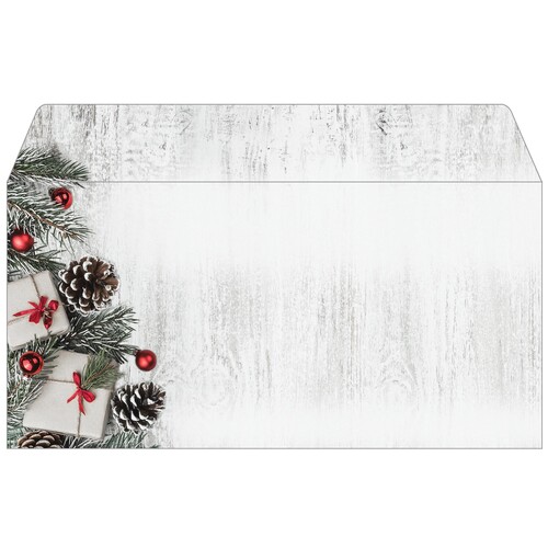 Weihnachts-Briefumschläge DIN lang 90g Scandinavian Christmas Sigel DU416 (PACK=50 STÜCK) Produktbild Front View L