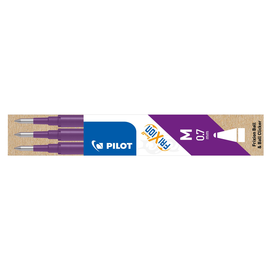 Tintenrollermine Frixion Ball BLS-FR7-S3 0,4mm violett 3er-Set Pilot 2261008F (PACK=3 STÜCK) Produktbild