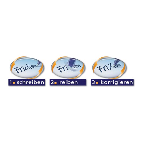 Tintenrollermine Frixion Ball BLS-FR7-S3 0,4mm hellblau 3er-Set Pilot 2261010F (PACK=3 STÜCK) Produktbild Additional View 2 L