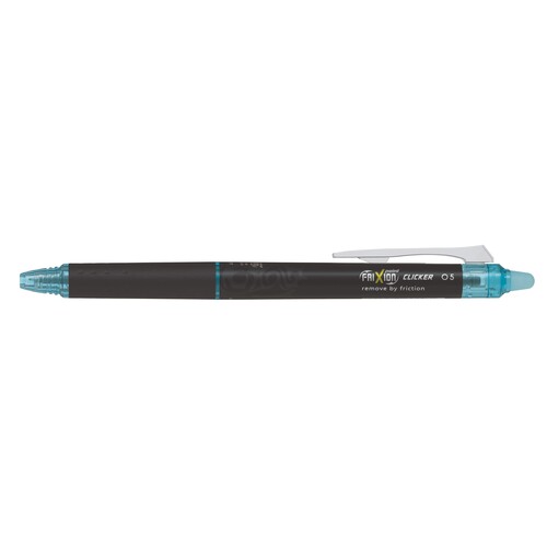 Tintenroller mit Radierspitze Frixion Point Clicker 0,3mm hellblau Pilot 2278010 BLRT-FRP5-G Produktbild Additional View 1 L