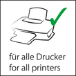 Glückwunsch-Karten inkl. Umschläge 105x148mm 240g Fortune Sigel DS612 (PACK= JE 10 STÜCK) Produktbild Additional View 6 S