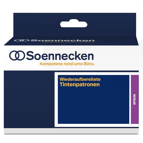 Soennecken Tintenpatrone 84319 wie Epson C13T18164012 18XL 4St. (PACK=4 STÜCK) Produktbild Front View L