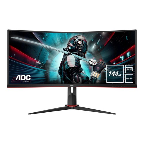 AOC Gaming CU34G2X/BK - G2 Series - LED-Monitor - Gaming - gebogen - 86.4 cm (34") Produktbild