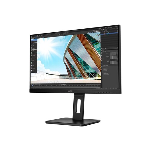 AOC 24P2Q - LED-Monitor - 61 cm (24") (23.8" sichtbar) - 1920 x 1080 Full HD (1080p) Produktbild Additional View 1 L