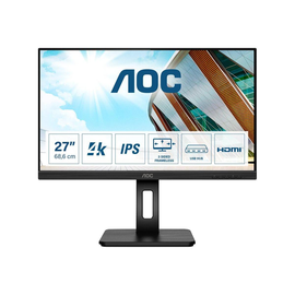 AOC U27P2 - LED-Monitor - 68.4 cm (27") - 3840 x 2160 4K UHD (2160p) Produktbild