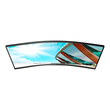 AOC Pro-line CU34P2A - P2 Series - LED-Monitor - gebogen - 86.36 cm (34") Produktbild Additional View 1 S