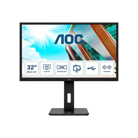 AOC Q32P2 - LED-Monitor - 80 cm (31.5") - 2560 x 1440 QHD @ 75 Hz Produktbild